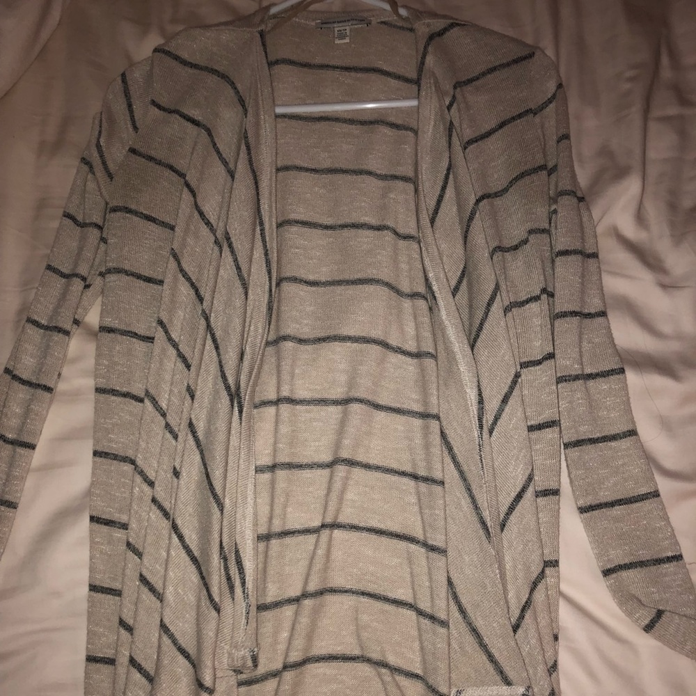 Striped cardigan